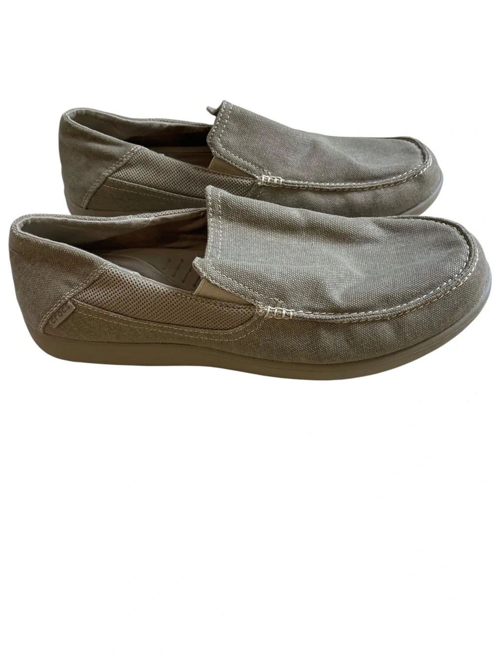 Men’s Crocs Loafers tan size 13